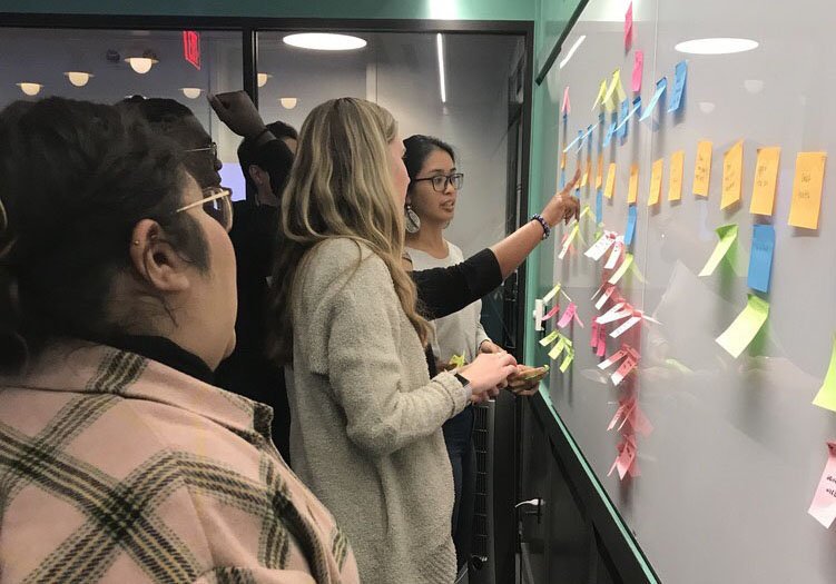 In-person whiteboard exercise