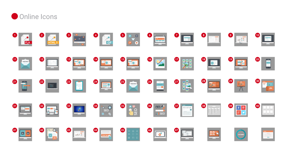 Online Icons