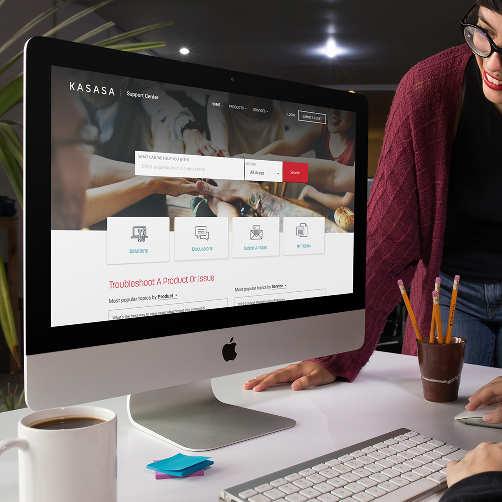 Support Portal Desktop