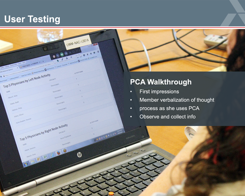 User Testing Walkthrough